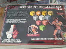 Load image into Gallery viewer, Army Painter speedpaint Metallics Set 2.0