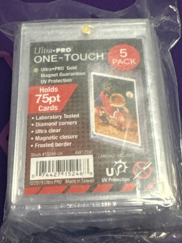 75pt Ultra Pro One Touch Magnetic Holder 5 pack