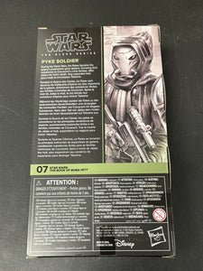 Star Wars Black Series Pyke Soldier Book Of Boba Fett #07 Action Figure