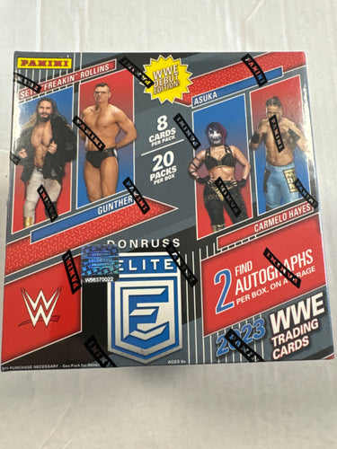 2023 Panini Elite WWE wrestling Hobby Box