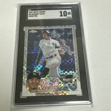 Load image into Gallery viewer, ANTHONY VOLPE 2023 TOPPS CHROME XFRACTOR SGC 10 Yankees Rookie #4