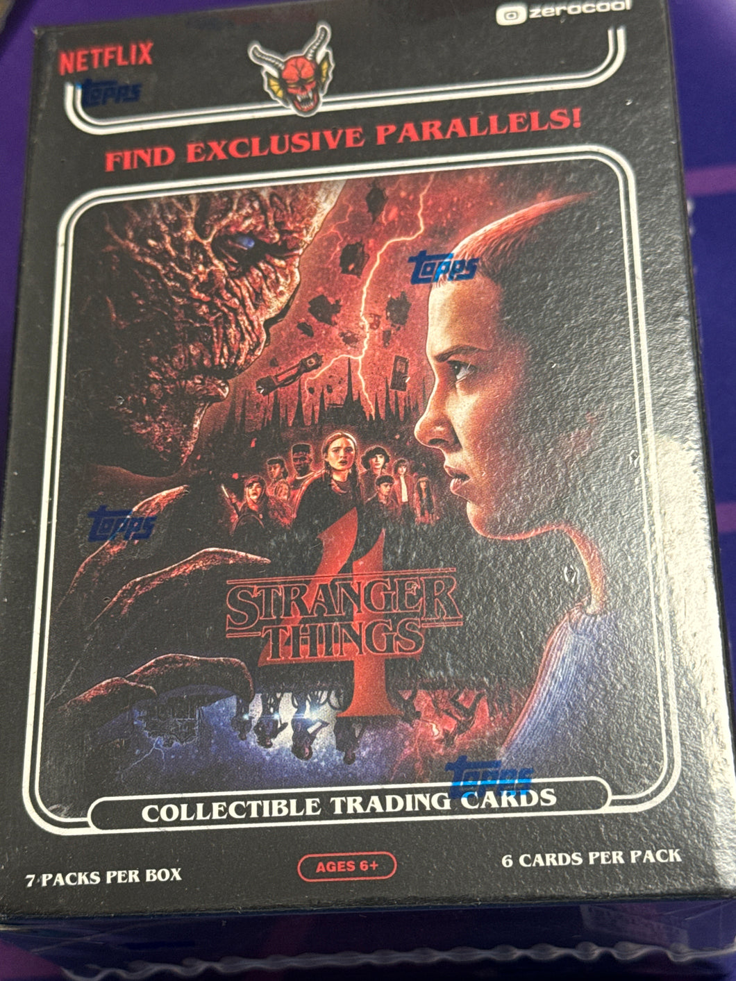 Stranger Things season 4 Topps value box