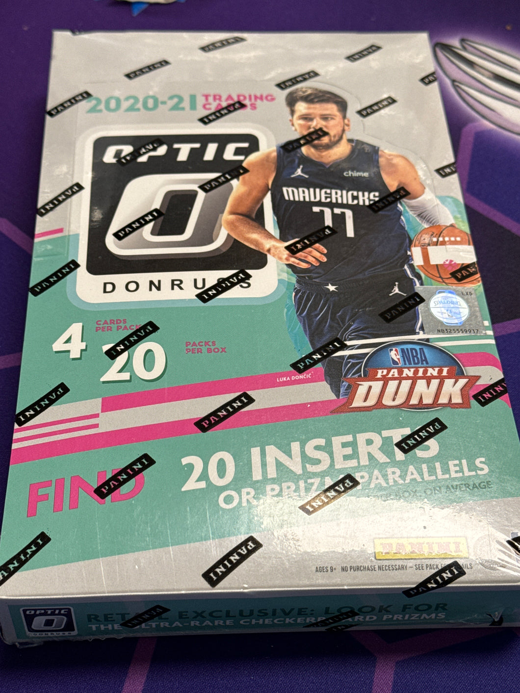 2020/21 Panini Donruss Optic Basketball Retail Box