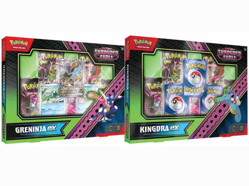 POKEMON TCG: SCARLET AND VIOLET: SHROUDED FABLE KINGDRA EX AND GRENINJA EX SPECIAL ILLUSTRATION COLLECTION