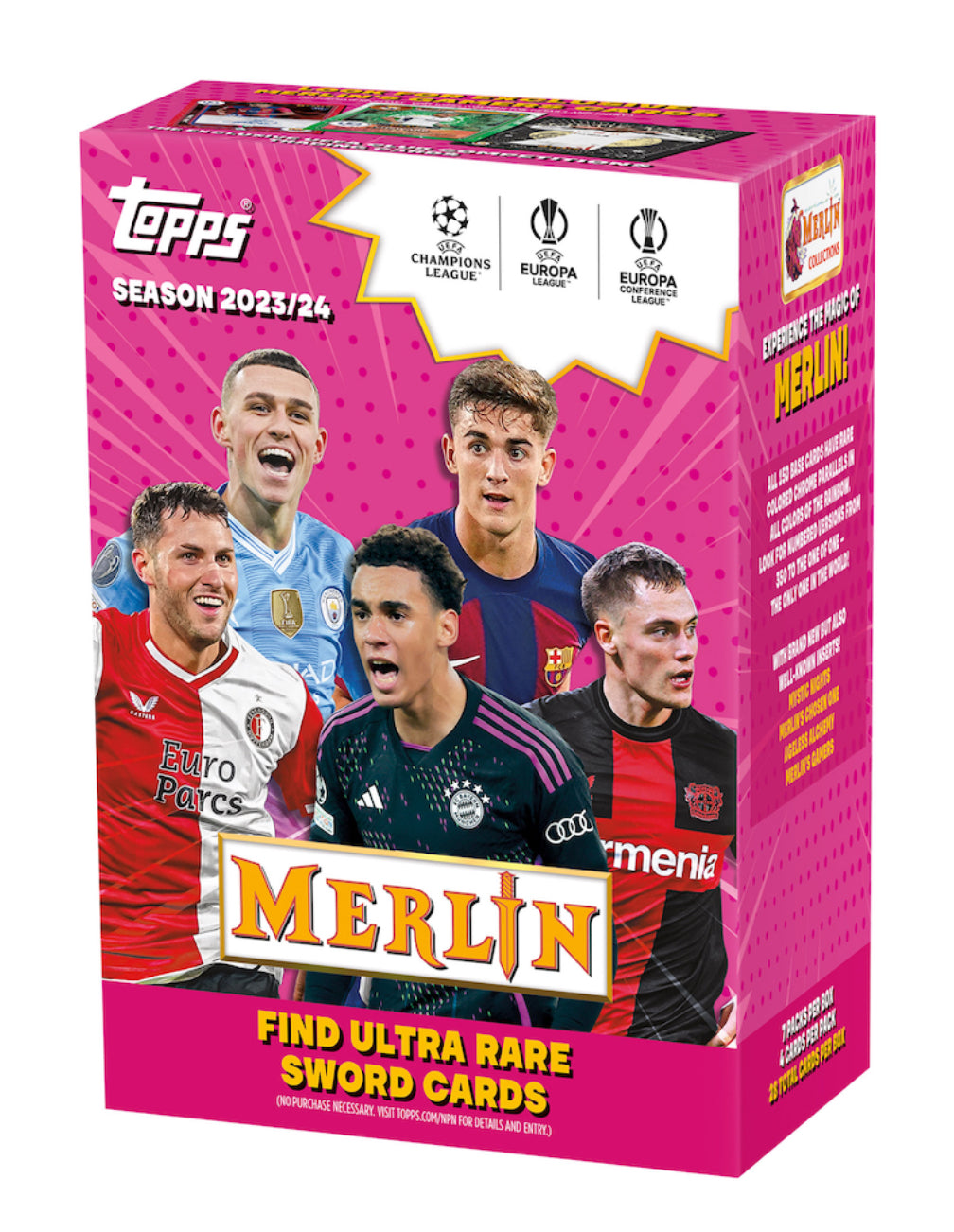 2023/24 Topps UCC Merlin Factory Sealed Value Box