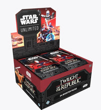 Load image into Gallery viewer, Star Wars Unlimited Twilight of the Republic Booster Box (presale)