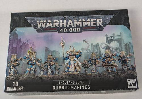 Warhammer 40k Thousand Sons Rubric Marines