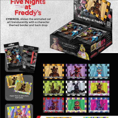 Cybercel 2023 Five Nights at Freddy's Series 1 Hobby Box