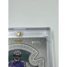 Load image into Gallery viewer, Lamar Jackson 2023 Obsidian #SSW-LJA Sharpened Green Electric Etch /25 Ravens