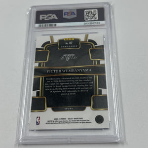 2023 Select #87 Victor Wembanyama Blue PSA 10