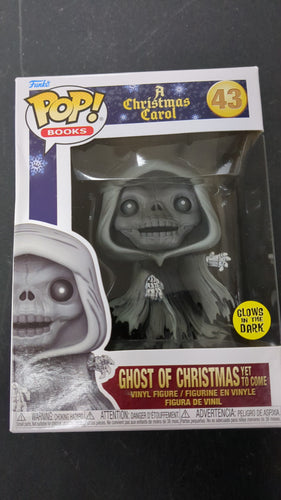 A Christmas Carol Ghost of Christmas yet to Come #43 Funko Pop (Glow in the dark)