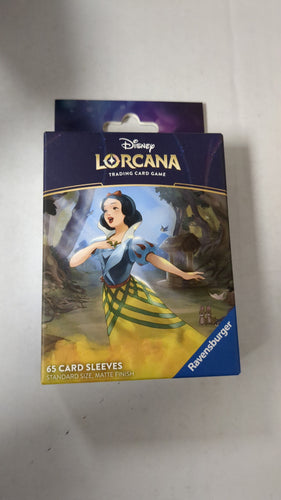 Disney Lorcana snow white card sleeves