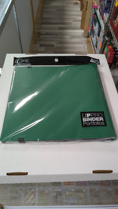 Eclipse 12 Pocket Pro-Binder Ultra Pro Green