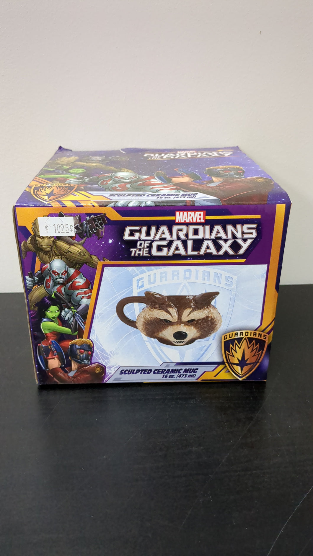 Marvel Guardians of the Galaxy sculpted ceramic mug