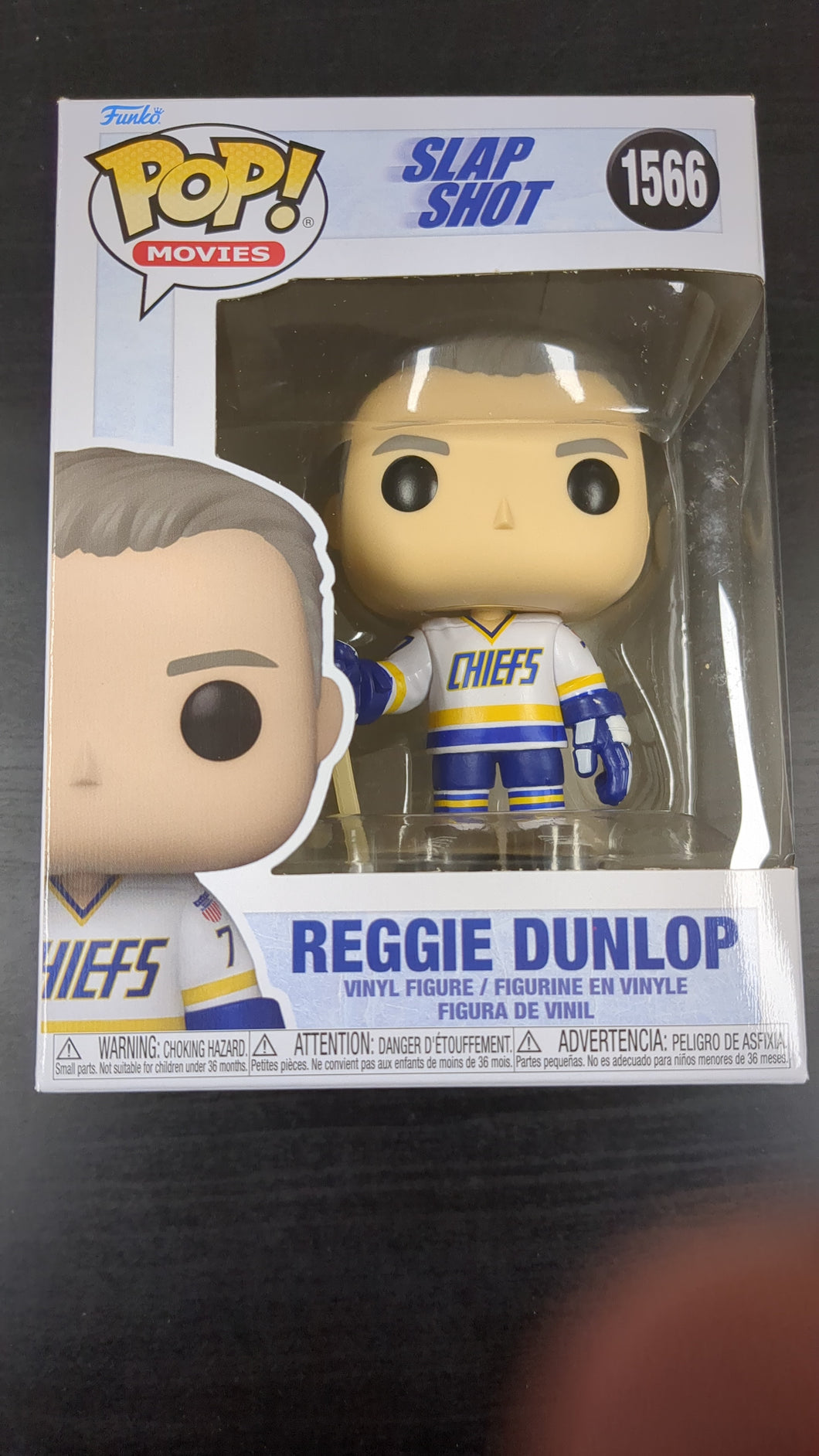 Slap shot Reggie Dunlop Funko Pop