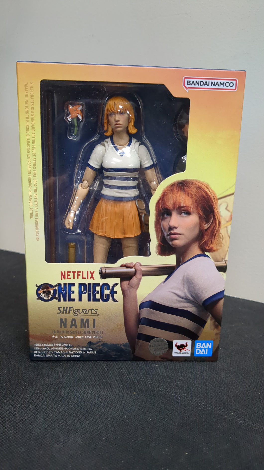 Bandai Netflix One Piece SHFiguarts Nami Action Figure