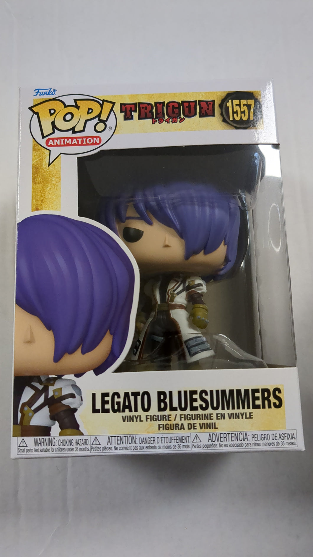 Trigun 1557 Legato Bluesummers Funko pop