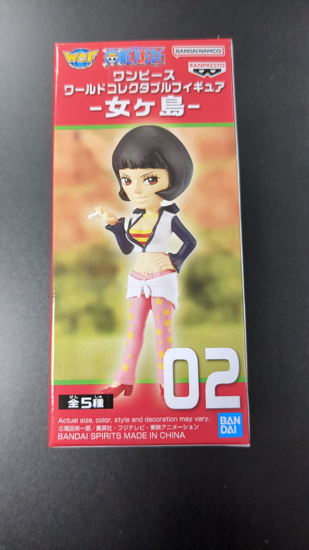 WCF One Piece Nyougashima Bandai Namco Palm-sized treasure