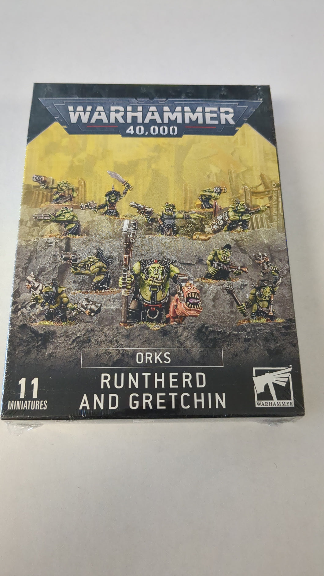 Warhammer 40,000 Orks Runtherd and Gretchin 11 Miniatures