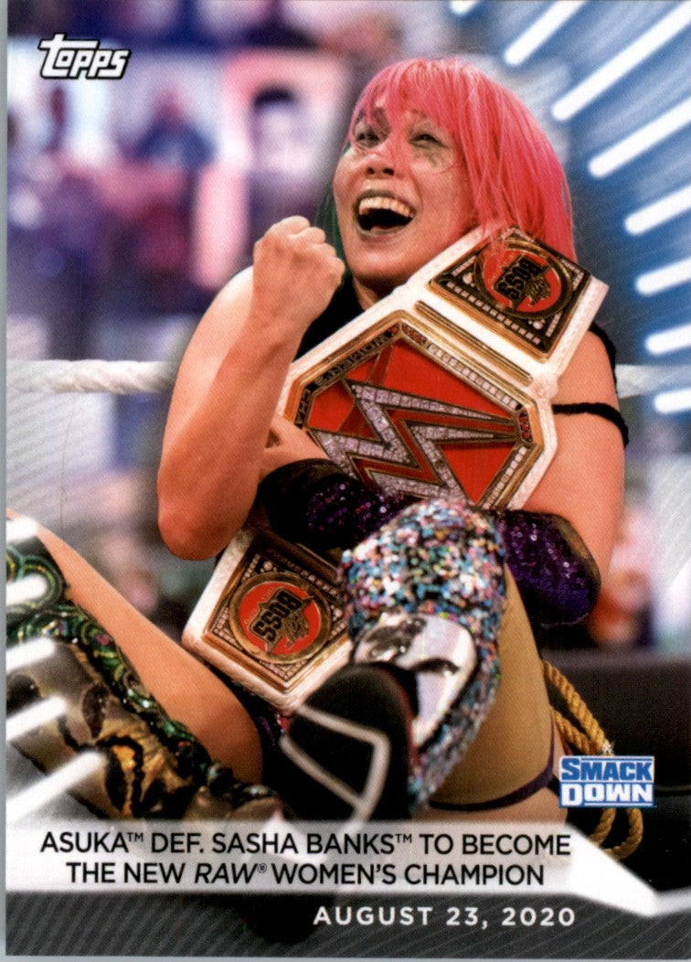 2021 Topps WWE Women's Division Asuka #66