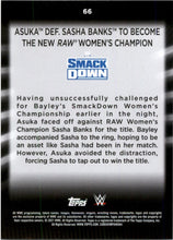 Load image into Gallery viewer, 2021 Topps WWE Women&#39;s Division Asuka #66