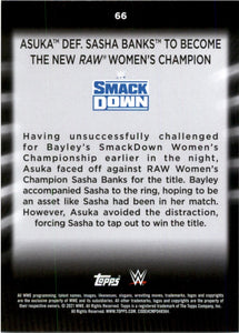 2021 Topps WWE Women's Division Asuka #66