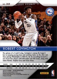 2018-19 Panini Prizm Robert Covington Philadelphia 76ers #269