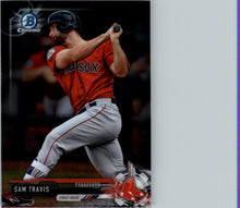 Load image into Gallery viewer, 2017 Bowman Chrome Prospects Sam Travis Boston Red Sox #BCP170