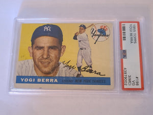 Yogi Berra 1955 Topps  #198 PSA 3 (Mc) VG Yankees