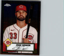 Load image into Gallery viewer, 2021 Topps Chrome Platinum Anniversary Jesse Winker Cincinnati Reds #354