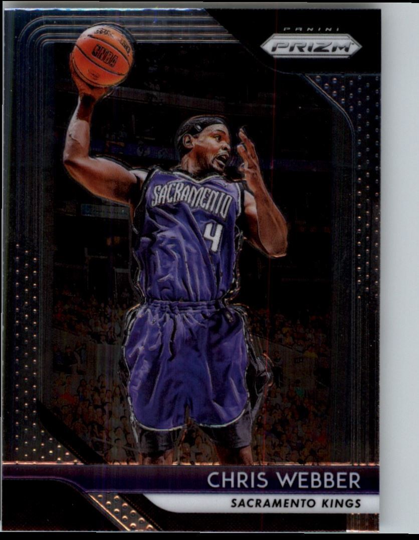 2018-19 Panini Prizm Chris Webber Sacramento Kings #165