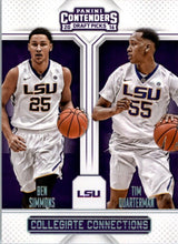 Load image into Gallery viewer, 2016-17 Panini Contenders Draft Picks Collegiate Connections Ben Simmons/Tim