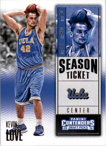 2016-17 Panini Contenders Draft Picks Kevin Love UCLA Bruins #58