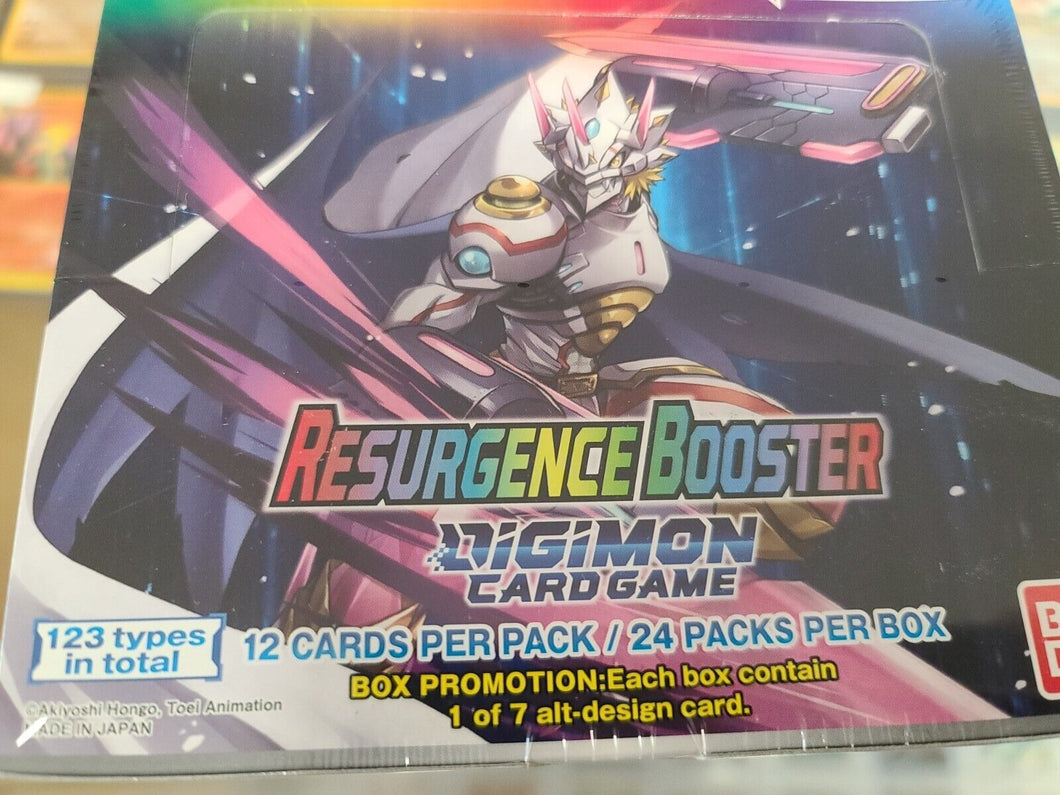 Resurgence Booster Box Digimon TCG