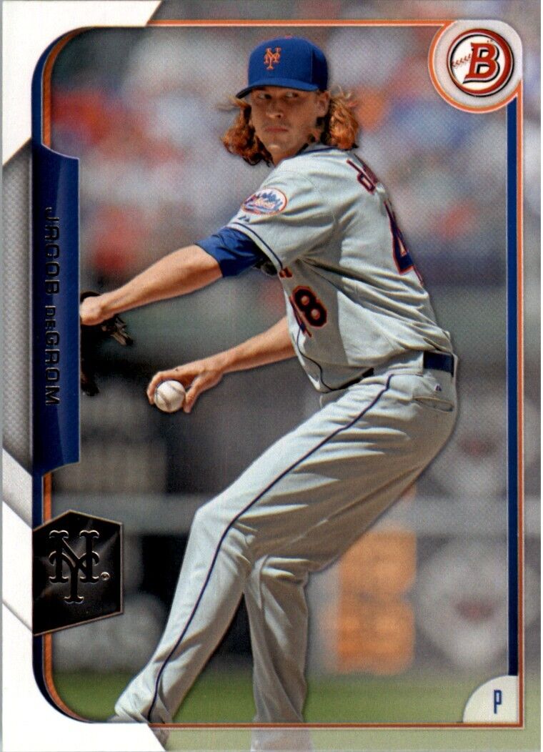 2015 Bowman Jacob deGrom New York Mets #75