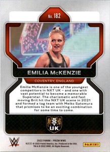 2022 Panini WWE Prizm Emilia McKenzie RC #182
