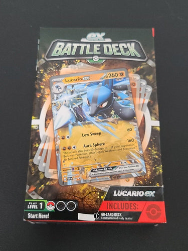 Pokemon TCG: Lucario ex Battle Deck