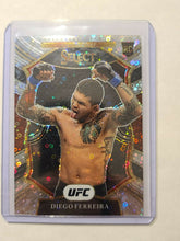 Load image into Gallery viewer, 2021 UFC Select Diego Ferreira Concourse Silver Disco Prizm Rookie Card