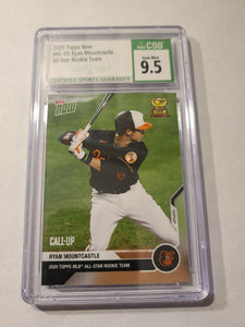 Ryan Mountcastle - MLB TOPPS NOW Card RC-05 2020 S MLB ALL-STAR ROOKIE CSG 9.5