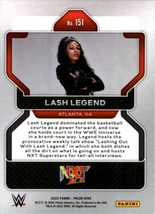 2022 Panini WWE Prizm Lash Legend RC #151