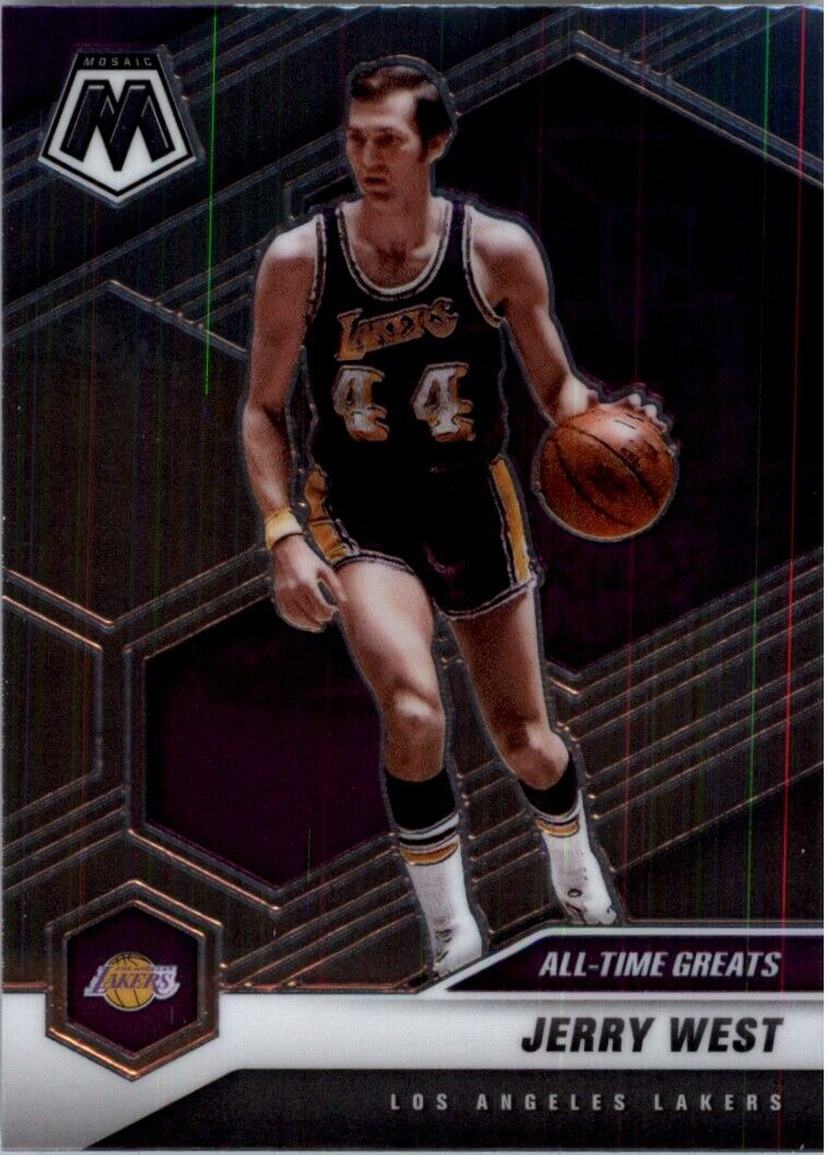 2020-21 Panini Mosaic Jerry West Los Angeles Lakers #293