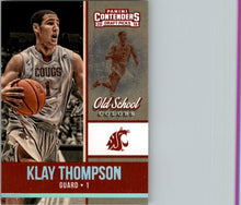 Load image into Gallery viewer, 2016-17 Panini Contenders Draft Picks Old School Colors Klay Thompson Washington