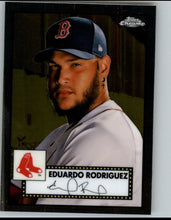 Load image into Gallery viewer, 2021 Topps Chrome Platinum Anniversary Eduardo Rodriguez Boston Red Sox #431