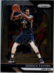 2018-19 Panini Prizm Derrick Favors Utah Jazz #173