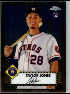 2021 Topps Chrome Platinum Anniversary Taylor Jones Houston Astros #56
