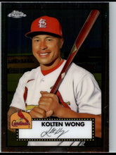 Load image into Gallery viewer, 2021 Topps Chrome Platinum Anniversary Kolten Wong St. Louis Cardinals #356