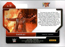 Load image into Gallery viewer, 2022 Panini WWE Prizm Sarray #70