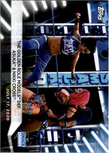 2021 Topps WWE Women's Division Sashe Banks Bayley #45