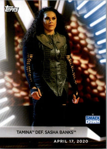 2021 Topps WWE Women's Division Tamina #6