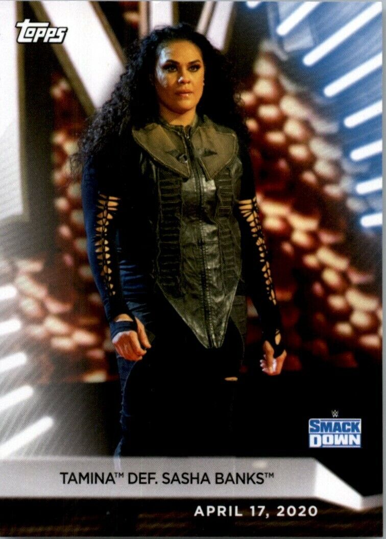 2021 Topps WWE Women's Division Tamina #6